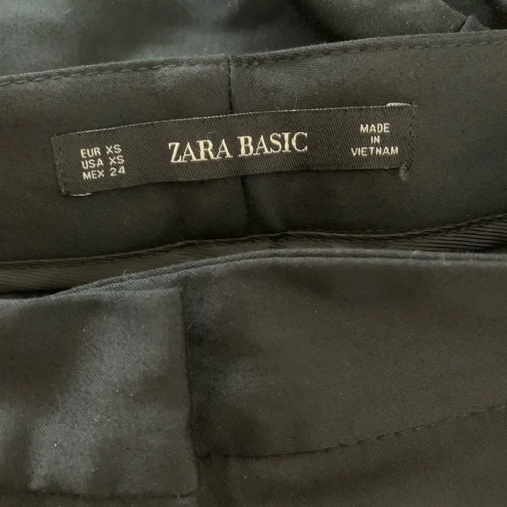 Zara High Waisted Crochet Ankle Dress Pants - Picture 5 of 5